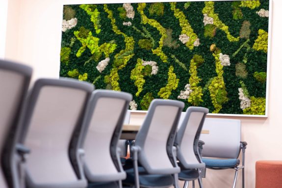 MSU Baker Hall - Moss Wall