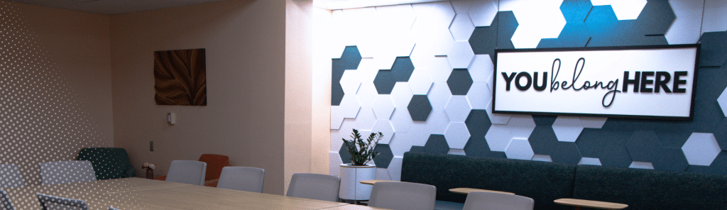 Following the tragic events on campus in February 2023, MSU partnered with DBI to create a permanent, adaptable wellness room that preserves its symbolic role as a place of safety and connection.